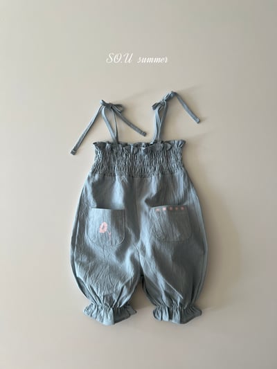 SO.U28｜(6m-4y) 印花綁帶連身褲10