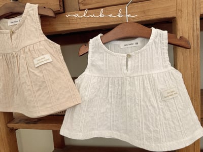 Valubebe 68｜(65-90cm) 胸釦無袖上衣7