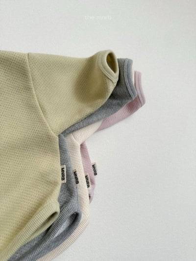 MiniRobe44｜(70-110) 春日壓紋休閒上衣4