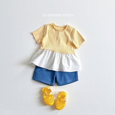 vivid34｜(78cm-125cm) 3款迷你羅紋蛋糕連身裙15