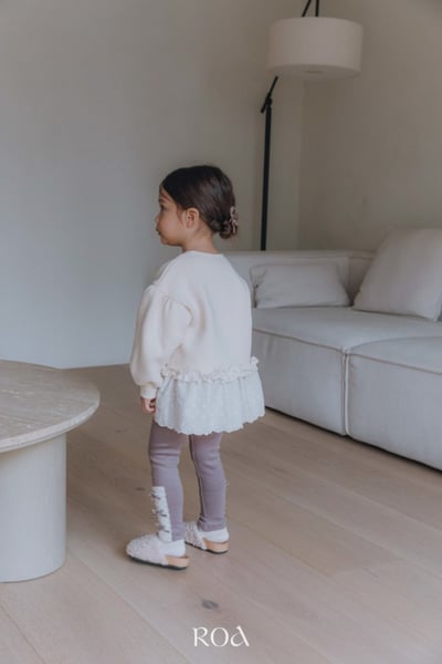 ROA05｜(80cm-120cm) 2色蝴蝶結蕾絲裙底上衣15