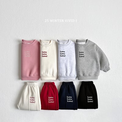 vivid99｜(78cm-125cm) 撞色摺撊休閒套裝1