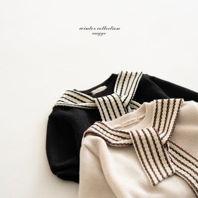 anggo33｜(3m-12m) 領結設計包屁衣2