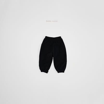 bebe nine39 (65cm-115cm) 3色壓紋素面縮口褲12