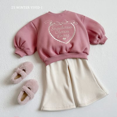 vivid100｜(78cm-125cm) 公主刺繡喇叭套裝8