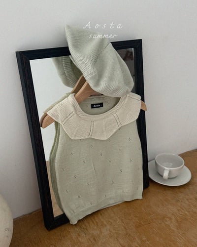 AOSTA30｜(1y-5y) 2款針織荷葉邊上衣8