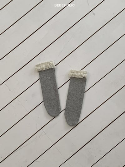 Bebe holic13｜(3m-18m) 蕾絲無根襪4