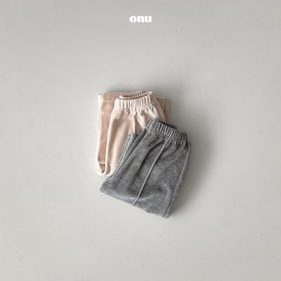 onu 43｜(70cm-115cm) 絲絨摺撊寬褲13