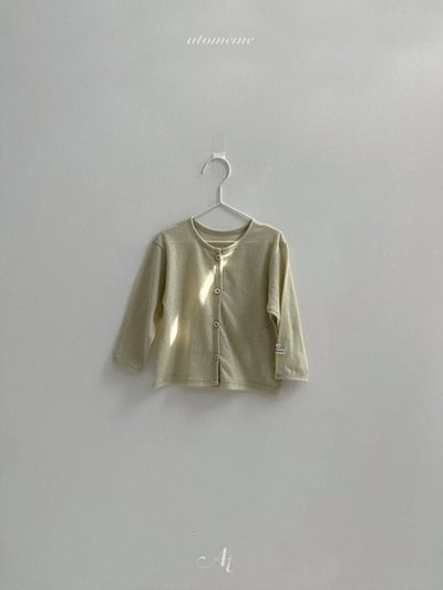 Atomeme06｜(70-110) 鈕扣設計開襟外套7