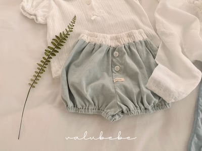 Valubebe 41｜(65-80cm) 撞色紐帶南瓜褲5