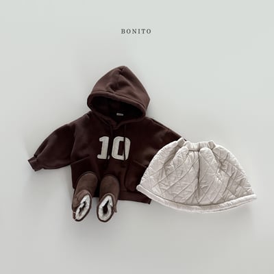 Bonito09｜(75cm-125cm) 絎縫簡約短裙3