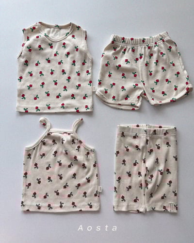 AOSTA49｜(6m-5y) 4款羅紋細肩小可愛23