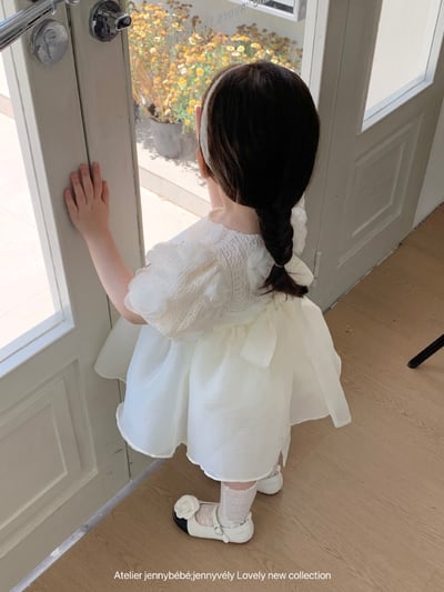 JE01｜(66-130cm) 玫瑰薄紗蓬蓬包屁洋裝8