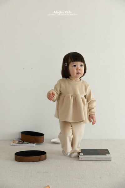 ALADIN04｜(75cm-114cm) 絲絨素面/碎花捲邊直筒褲4