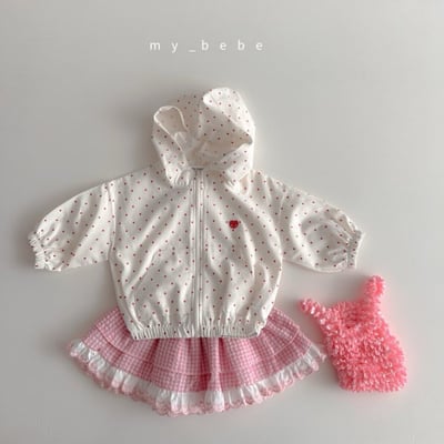 my_bebe21｜(80-120cm) 拉鍊連帽外套褲子套裝17