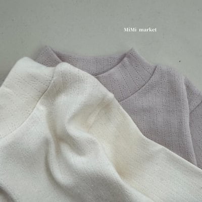 mimi market13 (65-85cm)  素色中領上衣5