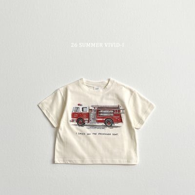vivid79｜(78cm-125cm) 3款復古車車系列短袖上衣4
