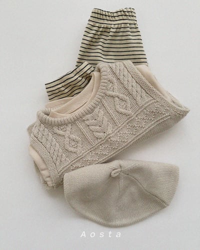 AOSTA40｜(6m-5y) 條紋縮口長褲18