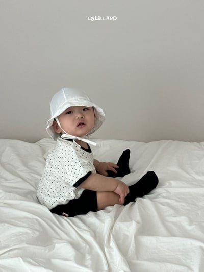 lala land07｜(3m-18m) 2色波點愛心上衣14