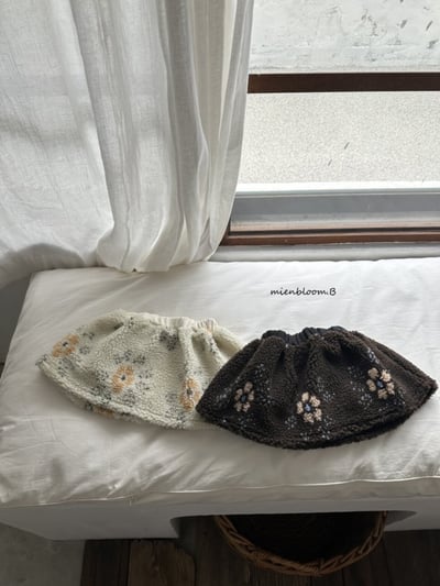 Bloom.b41｜(85cm-125cm) 花卉刷毛褲裙10