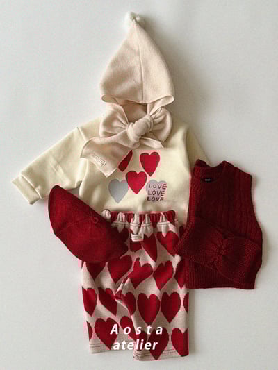 AOSTA27｜(6m-5y) 冬季企鵝印花連帽休閒上衣22