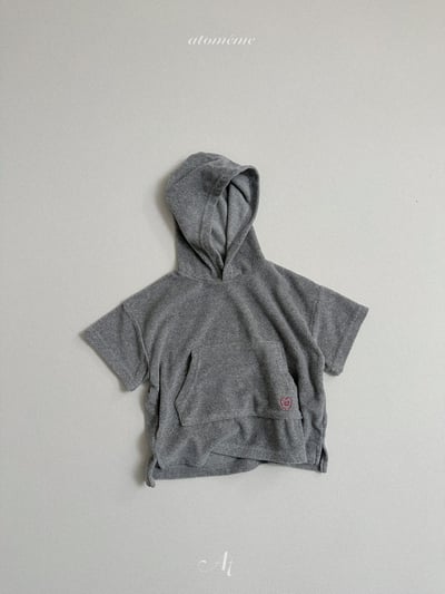 Atomeme40｜(70-110) 毛圈連帽口袋上衣8