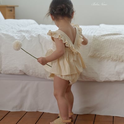 bebe nine37  (6m-24m) 3色小荷葉蛋糕套裝15