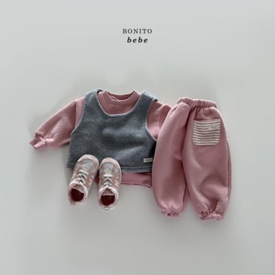 Bonito79｜(3m-18cm) 愛心印花休閒上衣9