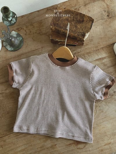 Mon petit17｜(73-118cm) 條紋撞色上衣6