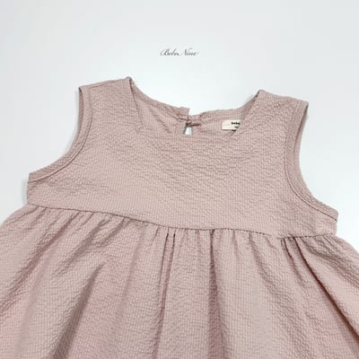 bebe nine17  (6m-24m) 2色氣質波浪無袖套裝15