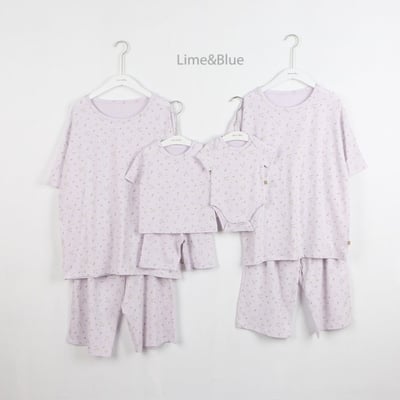 LIME&BLUE13｜(MOM DAD)  黃油花成人居家服6