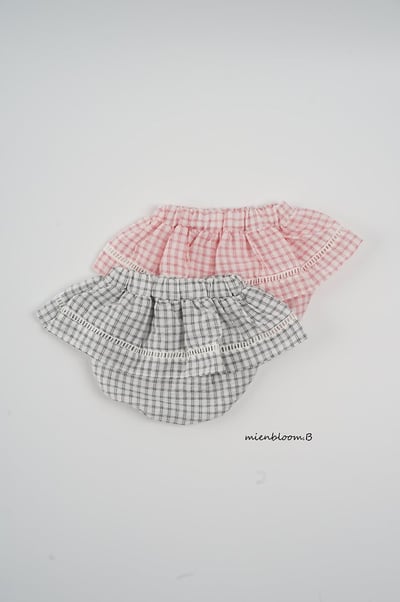 Bloom.b37｜(55cm-118cm) 格紋褲裙11