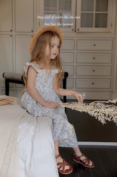 M-KIDS16｜(65-115cm) 摺邊綁帶套裝11