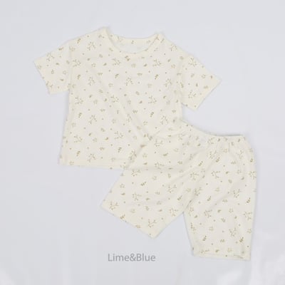 LIME&BLUE11｜(80-118cm)  黃油花居家服4