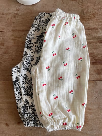 Azalea04｜(60-118cm) 櫻桃彈性褲3