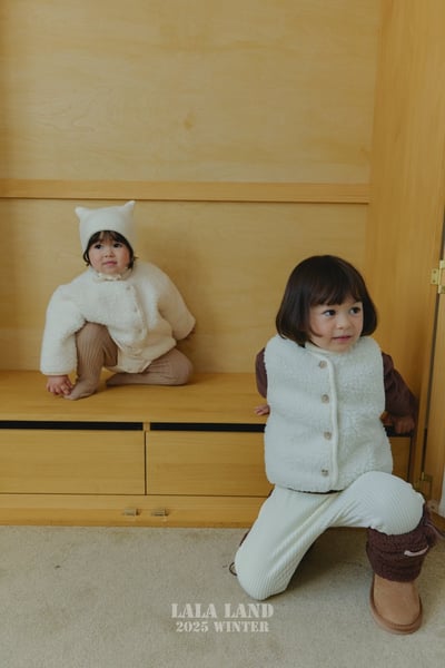 lala land52｜(75cm-120cm) 3色刷毛背心12