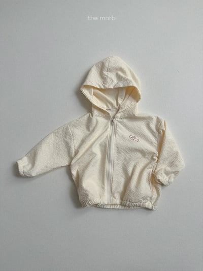 MiniRobe19｜(70-110) 波紋愛心連帽外套6