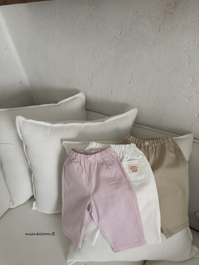 Bloom.b42｜(0m-7y) 素面直筒褲5