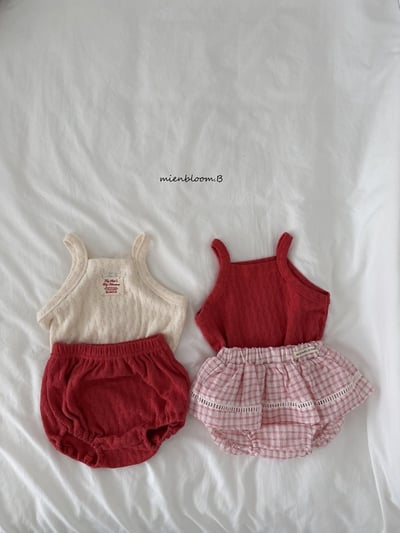 Bloom.b37｜(55cm-118cm) 格紋褲裙12