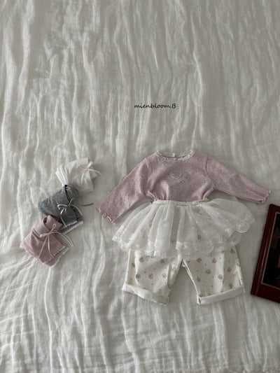 Bloom.b11｜(0m-7y) 愛心捲邊上衣5