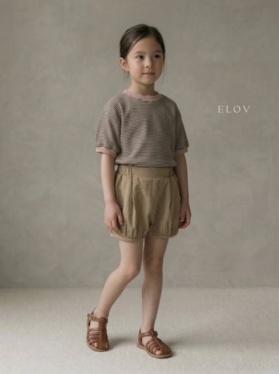 Mon petit17｜(73-118cm) 條紋撞色上衣8