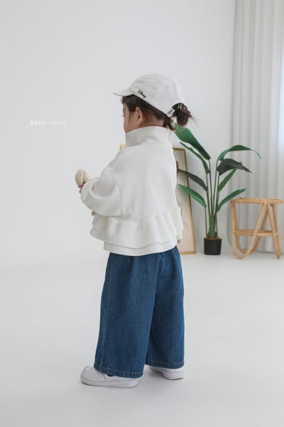 bebe nine02 (65-115) 2色寬鬆牛仔褲9