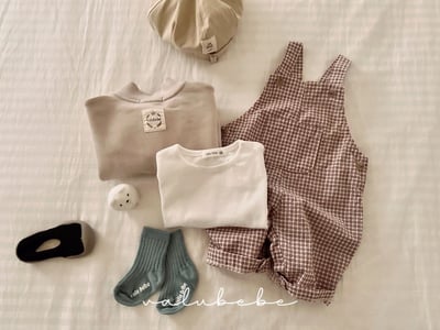 Valubebe80｜(65-80) 吊帶包屁扣長褲10