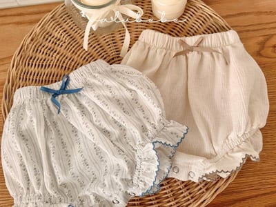 Valubebe47｜(65-80) 莓果摺邊燈籠褲19