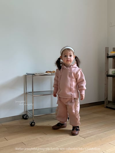 JE 407｜(73-110cm)  休閒荷葉邊套裝11