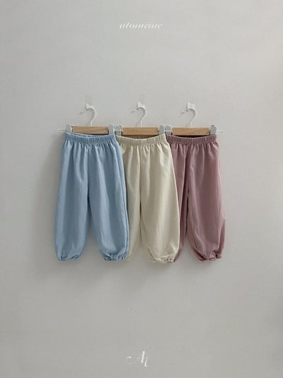 Atomeme38｜(70-110) 素面縮口褲1