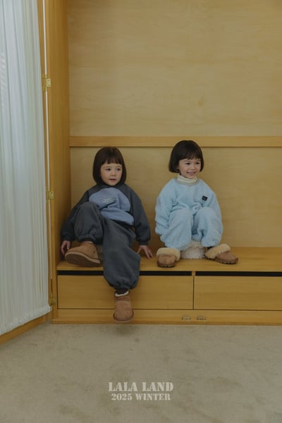 lala land70｜(75cm-120cm) 2色素面休閒束口褲8