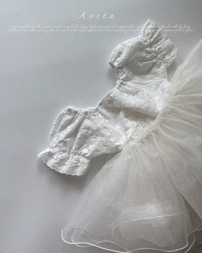 AOSTA63｜(Free) 蕾絲蛋糕襯網裙10