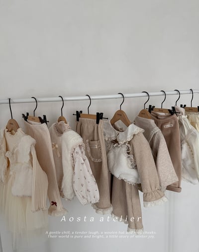 AOSTA29｜(6m-5y) 碎花縮口袖上衣16