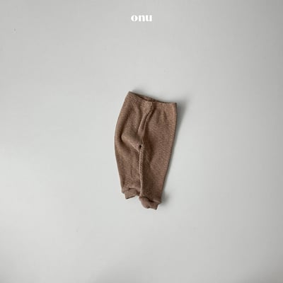 onu 07｜(6m-12m) 羅紋合身縮口褲4